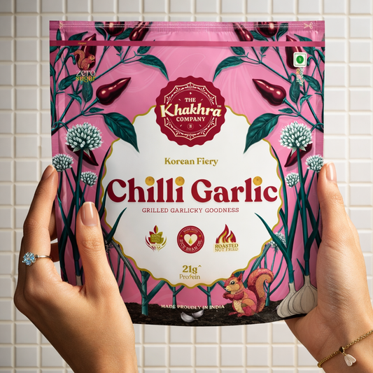 Chilli Garlic Khakhra